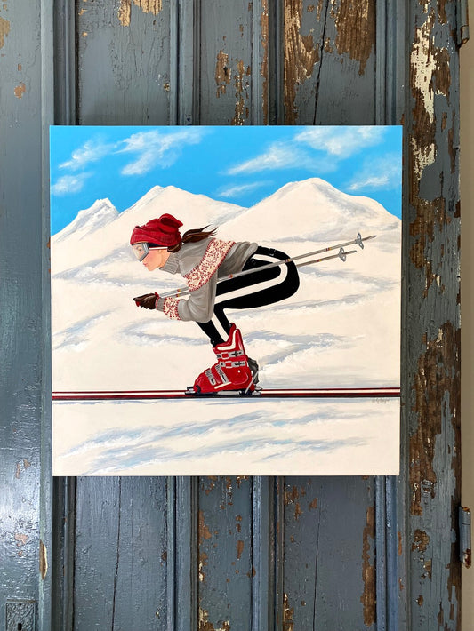 Female Skier